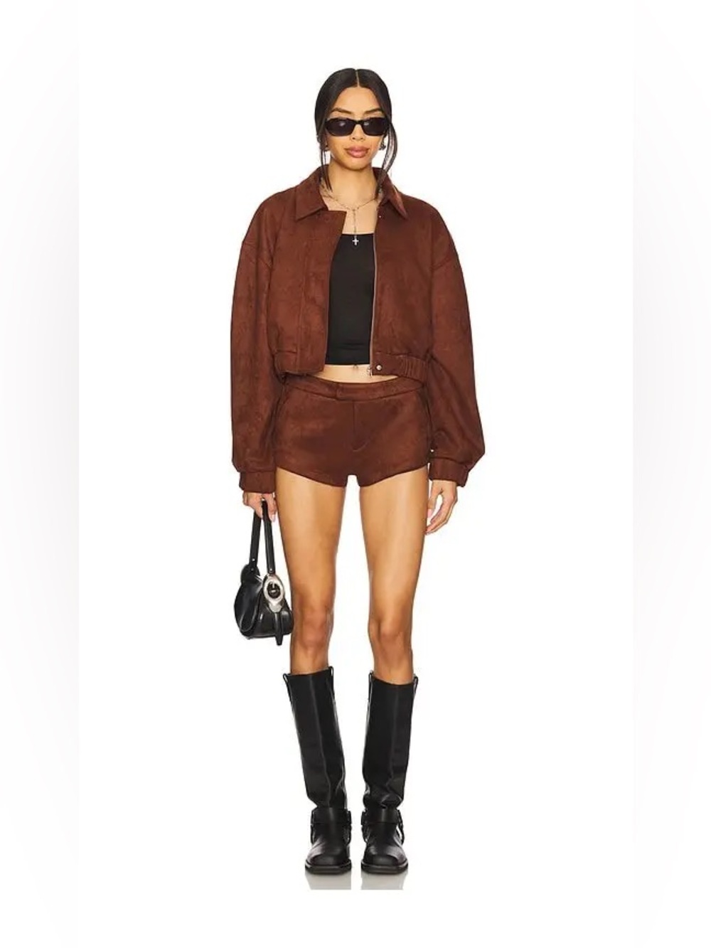 MORE TO COME 
Amanda Faux Suede Jacket - Picture 7 of 8